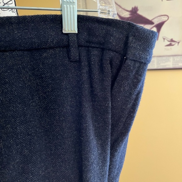 MENS JCREW U.K. LTD BEDFORD WOOL PANTS - Picture 2 of 15